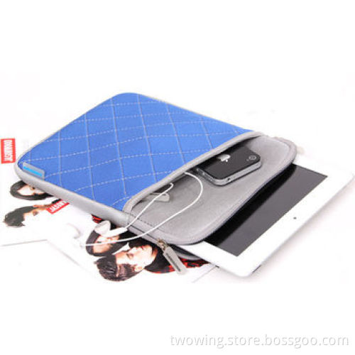 Neoprene laptop bag, suitable for iPad mini, cell phone , for promotional purposes